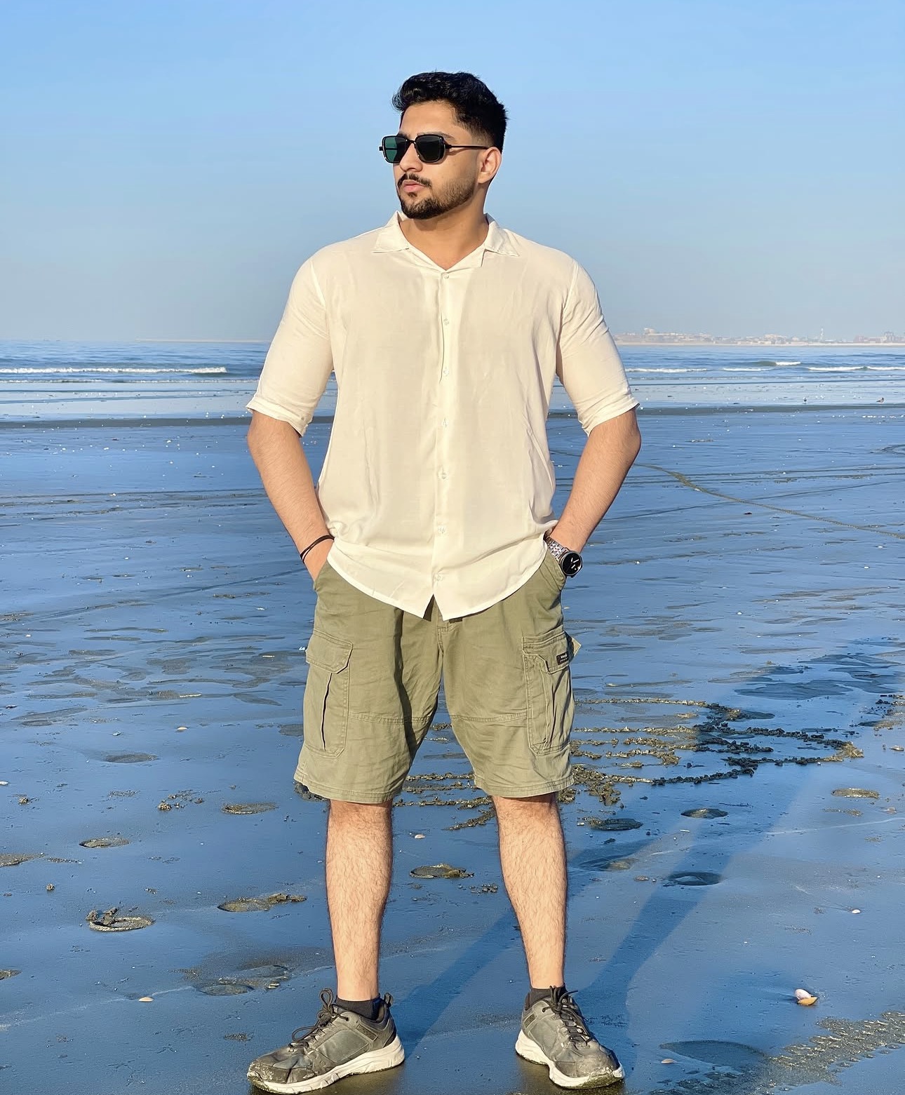 Resort Cuban Shirt — Cream thumbnail