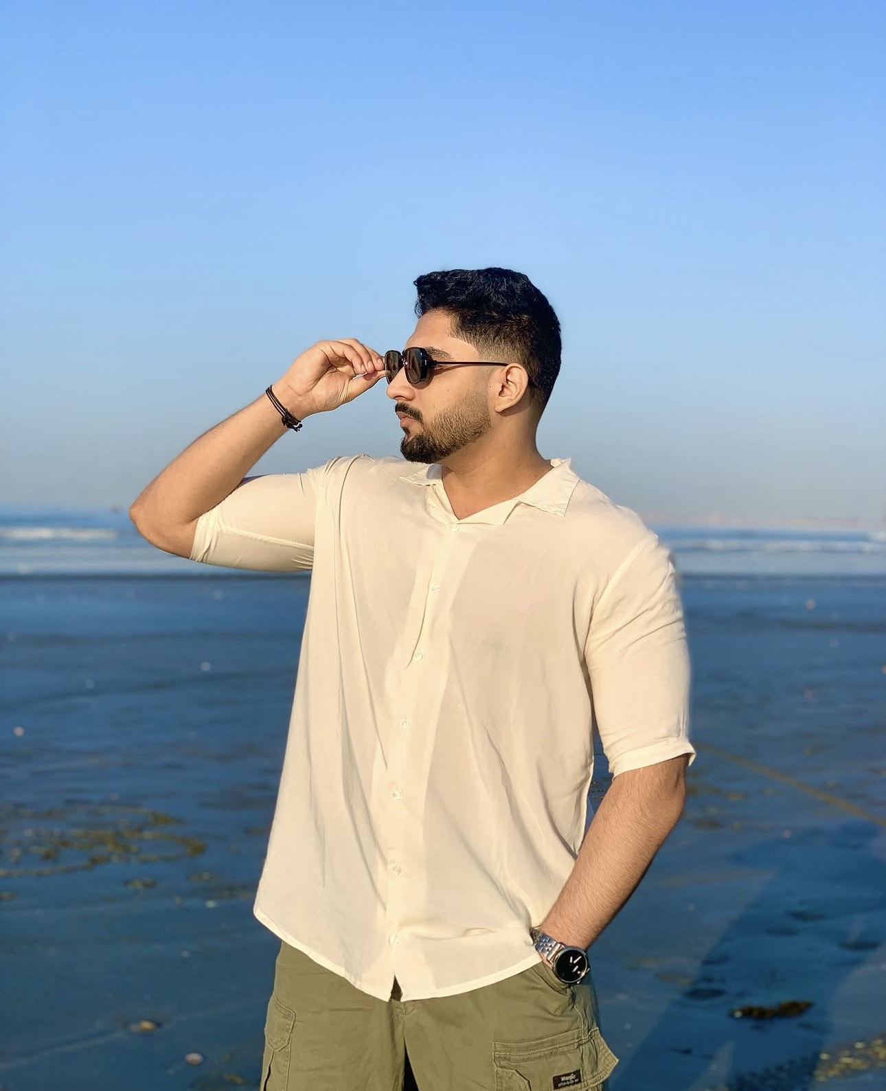 Resort Cuban Shirt — Cream thumbnail