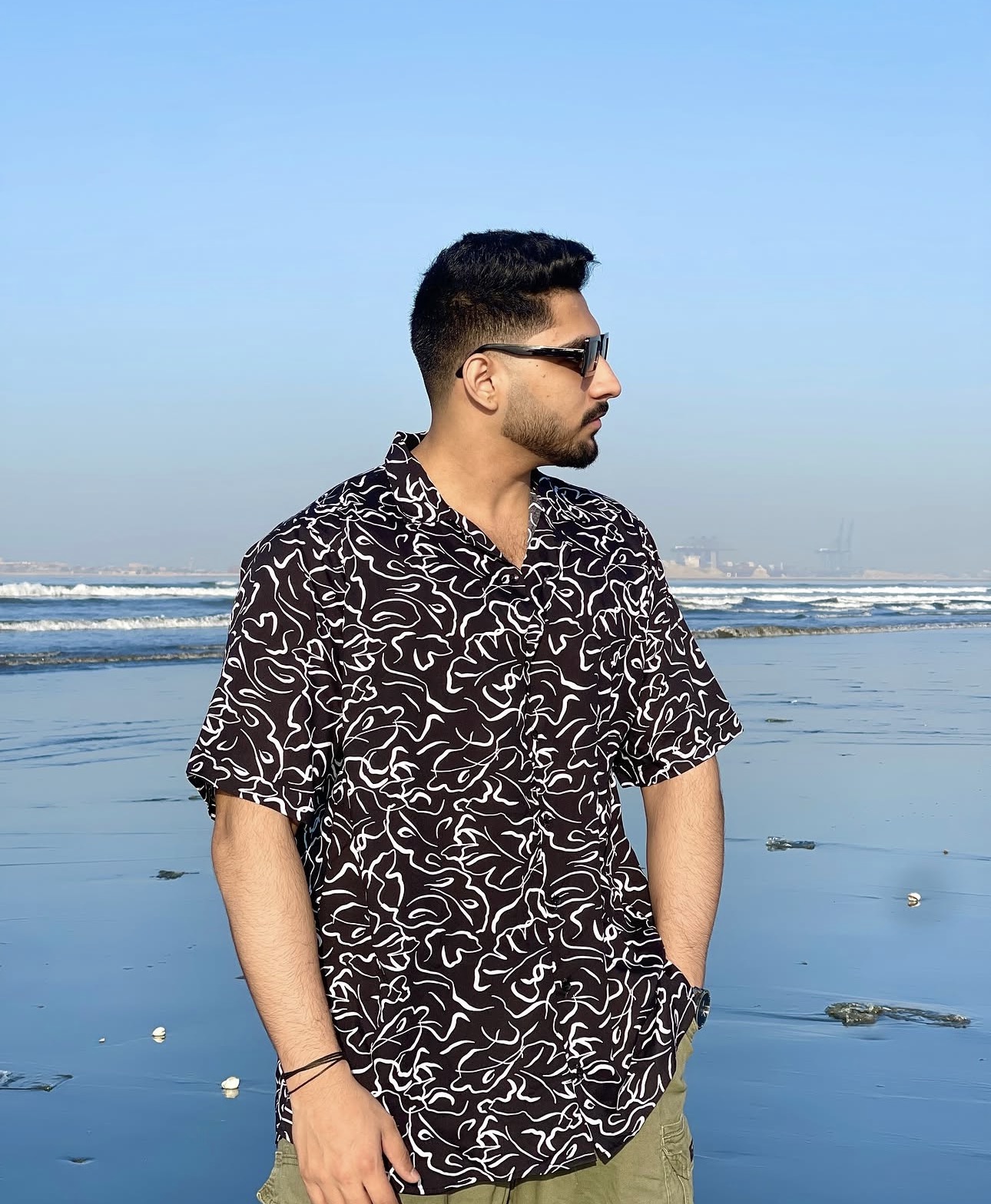 Resort Cuban Shirt — Abstract Print â€” buy at CrissCross