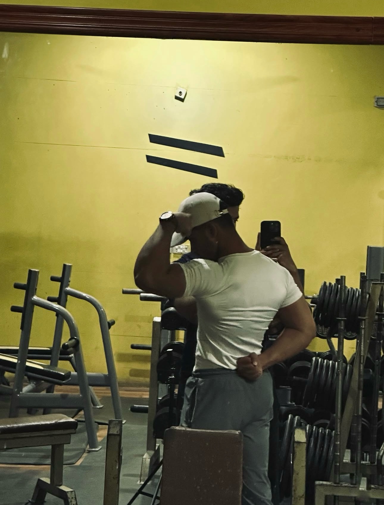 Compression Half-Sleeve Tee — White thumbnail