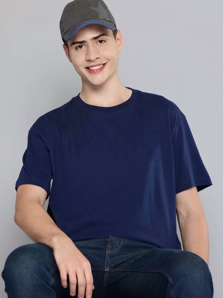 Essential Crew Neck Tee — Sky Blue thumbnail
