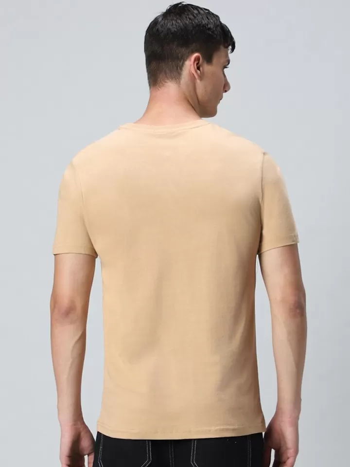 Essential Crew Neck Tee — Camel thumbnail