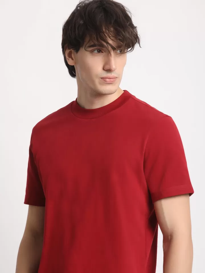 Essential Crew Neck Tee — Red â€” buy at CrissCross
