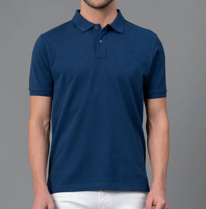 Classic Cotton Polo — Sky Blue thumbnail