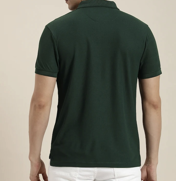 Classic Cotton Polo — Dark Green thumbnail