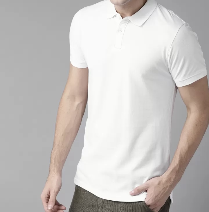 Classic Cotton Polo — White alternate view