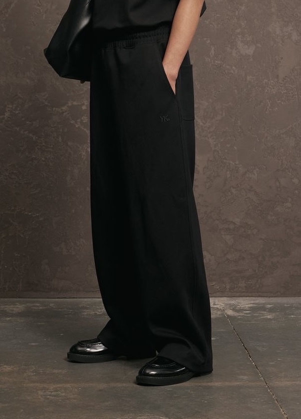 Tapered Fit Trouser — Black alternate view
